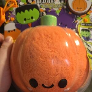 Orange Pumpkin Plush Toy